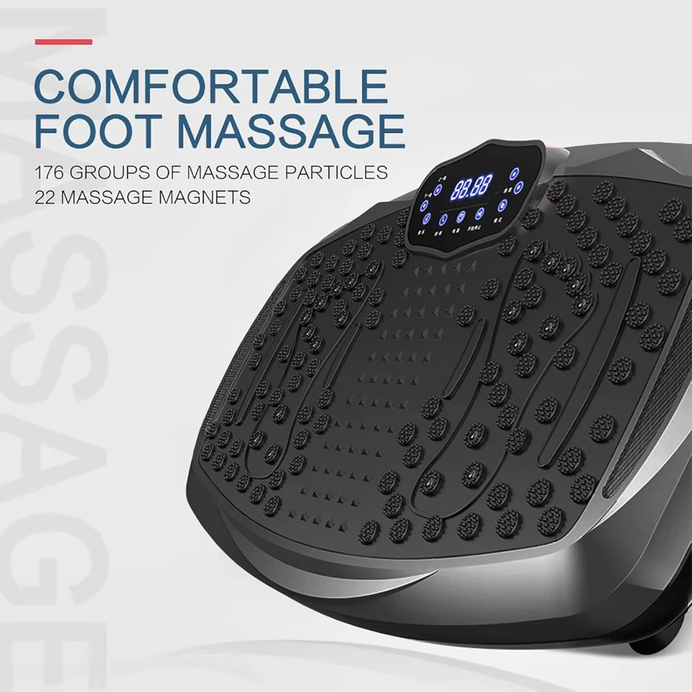 High Quality Vibration Plate Exercise Machine Whole Body Workout Vibration Fitness Platform for Home Fitness & Weight Loss - NEW